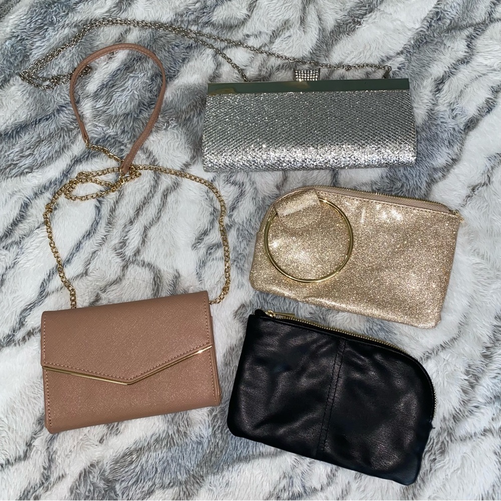 Clutch & Handbags (all 4 for $15)